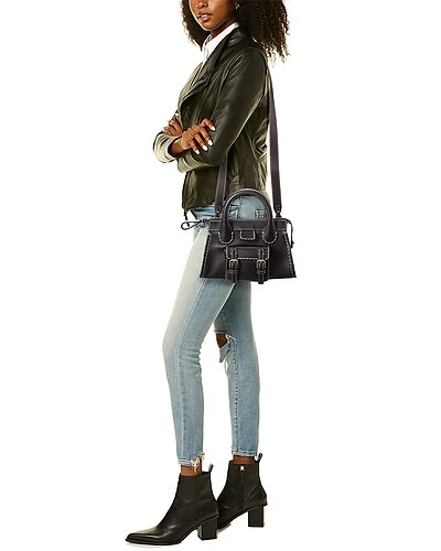 ChloƩ Edith Mini Leather Satchel Women - Image 4