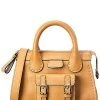 Chloé Edith Mini Leather Satchel Women Nude