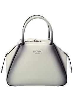 Prada Logo Small Leather Satchel Women
