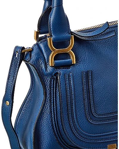Chloé Marcie Small Leather Satchel Women - Image 3