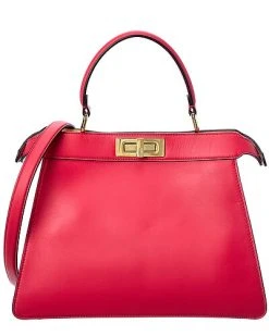 FENDI Peekaboo ISeeYou Medium Leather Tote Women