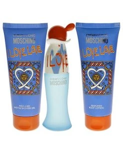 MOSCHINO Women's I Love Love Cheap And Chic 3pc Gift Set