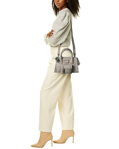 ChloƩ Edith Mini Leather Satchel Women - Image 4