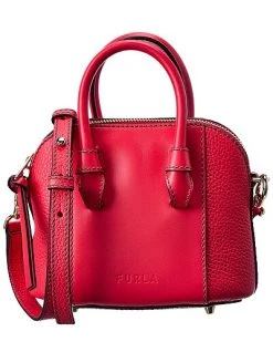 Furla Miastella Mini Dome Leather Satchel Women