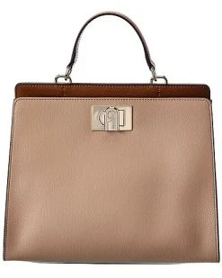 Furla 1927 Medium Leather Top Handle Women