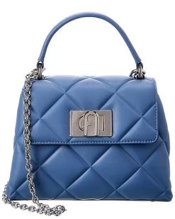 Furla 1927 Mini Top Handle Leather Satchel Women