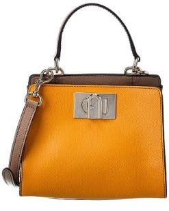 Furla 1927 Mini Top Handle Leather Satchel Women