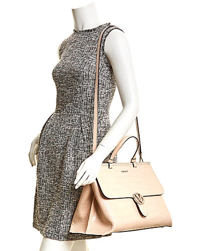 Valentino By Mario Valentino By Mario Valentino Olimpia Croc-Embossed Leather Satchel Women - Image 3