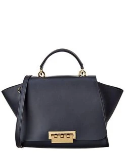 Zac Posen Eartha Iconic Soft Top Handle Leather Satchel Women