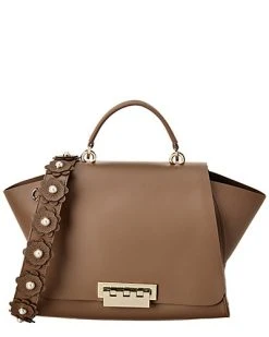 Zac Posen Eartha Iconic Soft Top Handle Leather Satchel Women