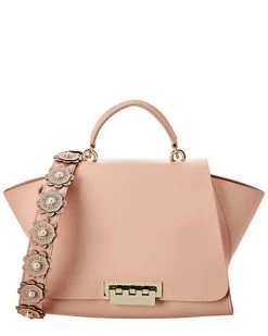 Zac Posen Eartha Iconic Soft Top Handle Leather Satchel Women