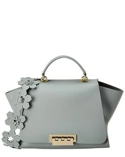 Zac Posen Eartha Iconic Soft Top Handle Leather Satchel Women
