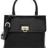 Salvatore Ferragamo Trifolio Small Leather Satchel Women