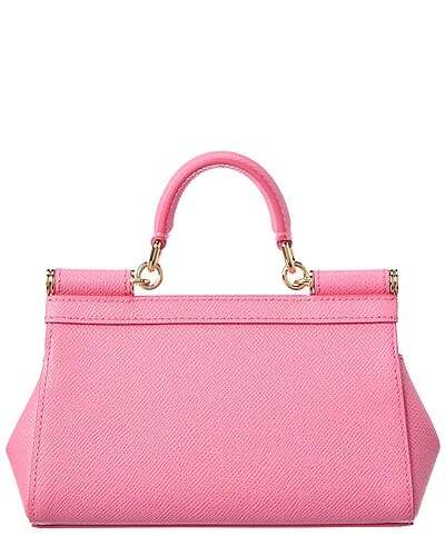 Dolce & Gabbana Sicily Small Leather Satchel Women - Image 2