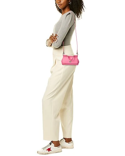 Dolce & Gabbana Sicily Small Leather Satchel Women - Image 4