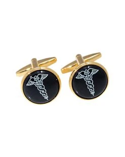 Bey-Berk Gold Plated Cufflinks Men
