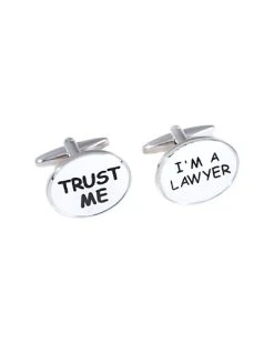Bey-Berk Rhodium Plated Cufflinks Men