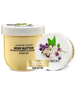 Lovery Whipped Body Butter Scented Body Lotion, 2Pack Ultra Hydrating Body Cream Women