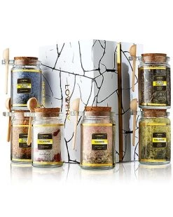 Lovery Bath Salts Gift Set In Assorted Scents, 13pc Self Care With Fresh Herbs Women