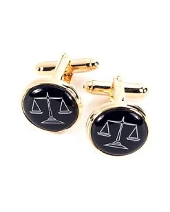 Bey-Berk Scales Set Of 2 Cufflinks Men