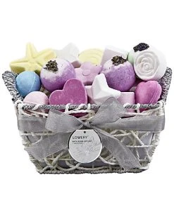 Lovery Bath Bombs Gift Set - 17 Large Bath Fizzies With Shea And Coco Butter Women