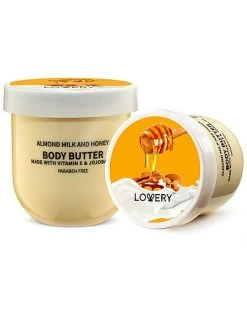 Lovery Almond Milk & Honey Body Butter - Ultra Hydrating Shea Butter Cream Women