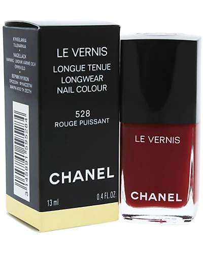 Chanel 0.40oz 528 Rouge Puissant Le Vernis Longwear Nail Colour Women