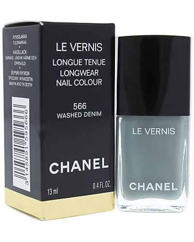 Chanel 0.40oz 566 Washed Denim Le Vernis Longwear Nail Colour Women