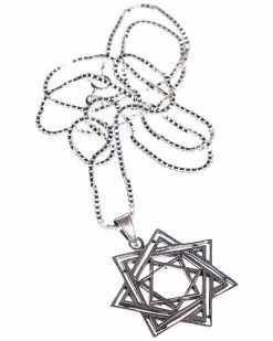 Dell Arte By Jean Claude Silver Pendant Necklace Men