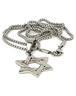 Jean Claude Dell Arte Star Of David Necklace Men