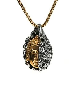 Jean Claude Dell'Arte Plated Necklace Men