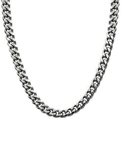 Jane Basch Steel Necklace Men