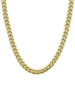 Jane Basch Steel Necklace Men