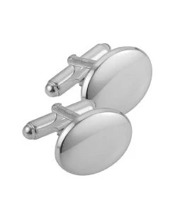 Italian Silver Cufflink Men