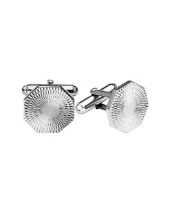 Italian Silver Cufflink Men