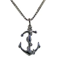 Jean Claude Dell Arte Silver Pendant Necklace Men