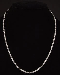 Italian Silver Necklace Men